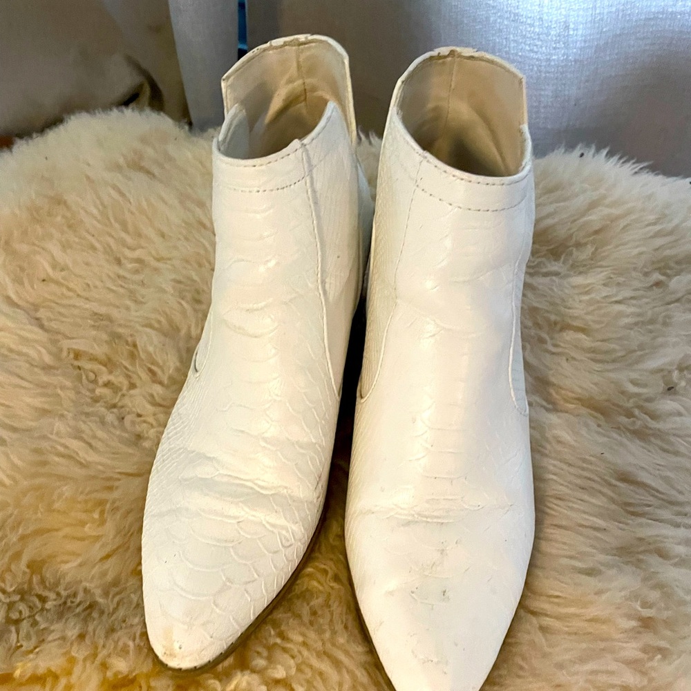 Target white western bootie